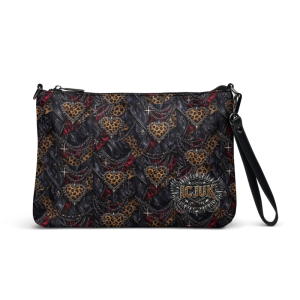 ICJUK Wild Heart Voltage Zip Clutch Pouch