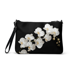 ICJUK Orchids Zip Clutch Pouch