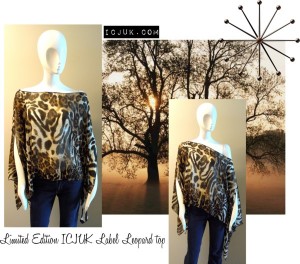 Leopard print top limited edition