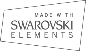 Made with Swarovski Elements Logo grey and white