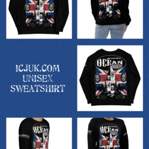 ICJUK All-Over Print Unisex Sweatshirt Union Jack Ocean Anarchy by ICJUK