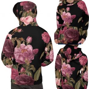 Floral Exclusive Unisex All over print pullover Hoody