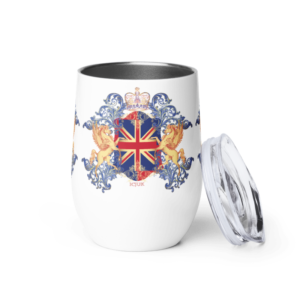 ICJUK Custom Wine Tumbler All the Kings Horses