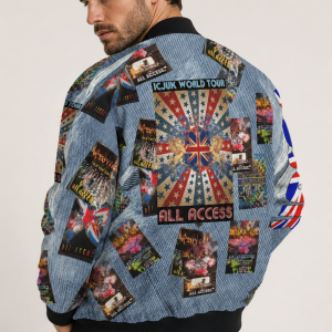 Exclusive ICJUK Backstage Pass Custom made Bomber Jacket