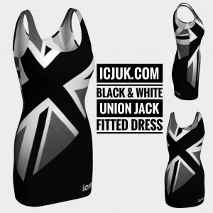 ICJUK Bodycon Sexy Exclusive Custom Printed Dress