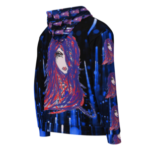 ICJUK All-Over Print Unisex Zipper Hoodie Flaire