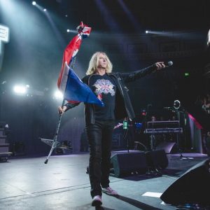 Joe Elliott rocked the Royal Albert Hall in ICJUK designs 2018