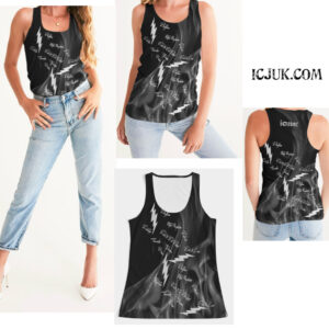 Ladies Tank all over print ICJUK Rebel Metal Mayhem
