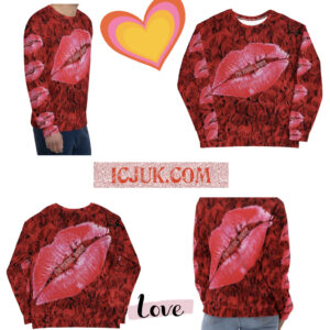 ICJUK All-Over Print Unisex Sweatshirt I’m yours Baby