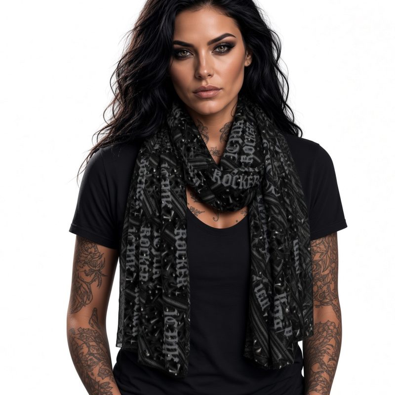 ICJUK Rocker Exclusive Wearable Art Scarf