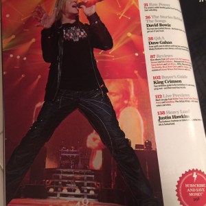 ICJUK Shirts seen in Classic Rock Magazine with Def Leppard.