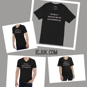 ICJUK Be Epic! Unisex V neck