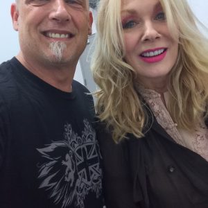 Drummer Ben Smith of Heart rocks ICJUK shirts