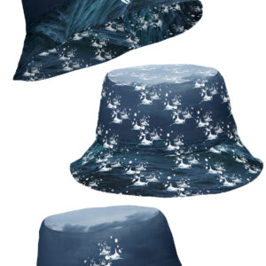 ICJUK OA Sharks Reversible Bucket Hat