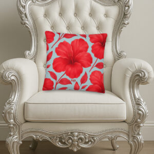 Exclusive ICJUK Bloom Noise Large Pillow – 22″ x 22″