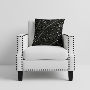 Exclusive ICJUK Rocker Large Pillow – 22″ x 22″