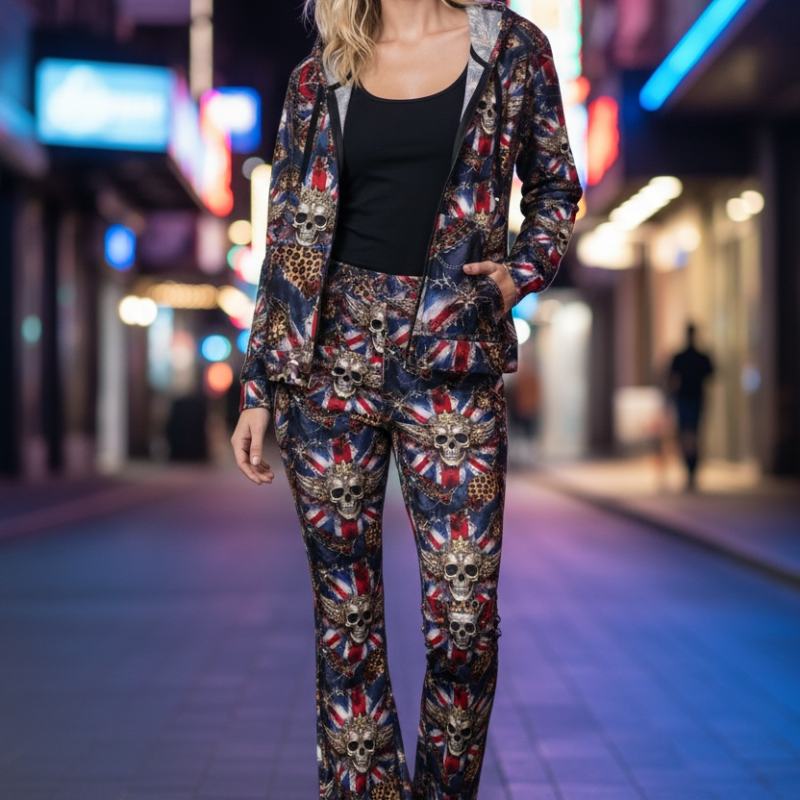 ICJUK Sovereign Heights Rockstar Flare Leggings