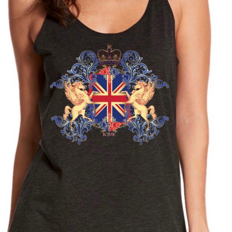 All the Kings Horses Ladies Slouchy Tank