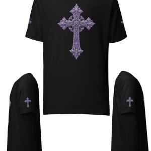 ICJUK Gothic Throne Cross Unisex Crew Neck