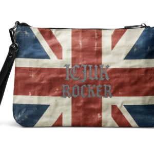ICJUK Rocker Union Jack Zip Clutch Pouch