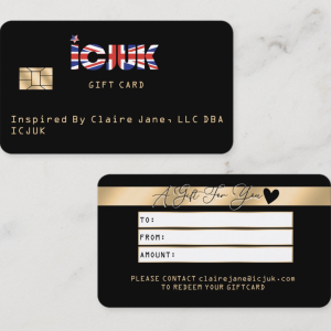 ICJUK SIGNATURE GIFT CARD
