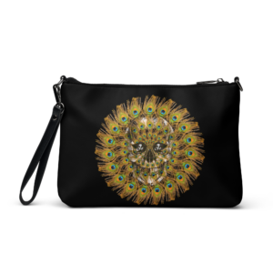 ICJUK Zip Clutch Pouch OA Pirate Eyes Infinity Peacock