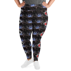 Exclusive ZROCKR Magazine Merch Custom Plus Size Leggings
