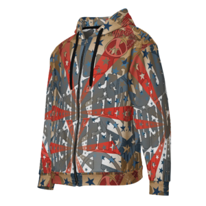 ICJUK Classic Musicfest All-Over Print Unisex Zipper Hoodie