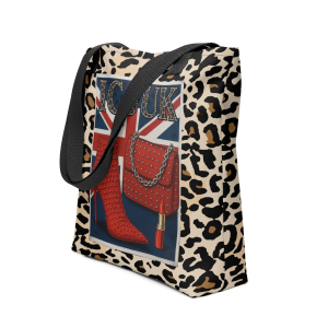 Exclusive All Over Print Tote ICJUK Brit Chick