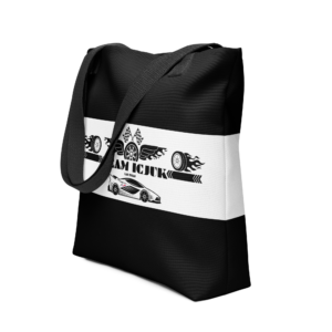 Exclusive All Over Print Tote Black and White Team ICJUK