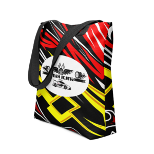 Exclusive All Over Print Tote Red and Yellow Team ICJUK