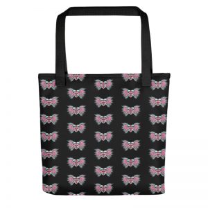 Exclusive All Over Print Tote Rockstar Mom