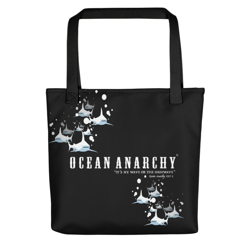 Exclusive All Over Print Tote OA Sharks