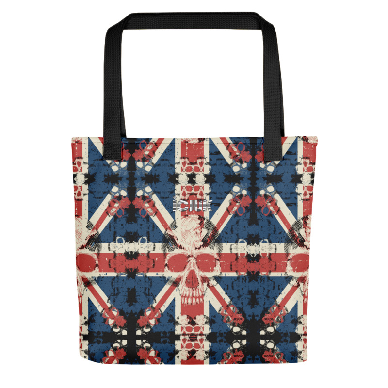 Exclusive All Over Print Tote Skulls Galore
