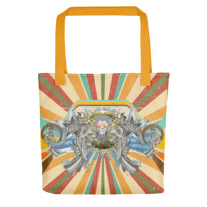 Exclusive All Over Print Tote Disco King