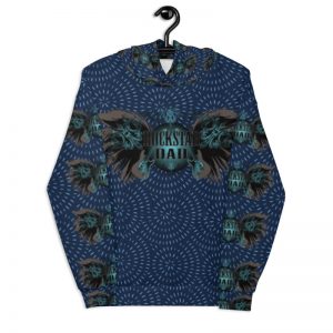 Exclusive Unisex All over print pullover Hoody Rockstar Dad