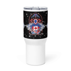 ICJUK Stainless Steel Travel Mug – Hot & Cold Beverage Tumbler International Guitar