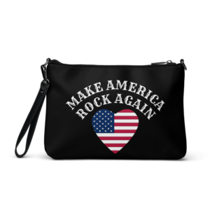 ICJUK Zip Clutch Pouch Make America Rock Again