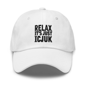 ICJUK RELAX Embroidered Classic Dad Hat