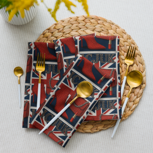 Exclusive Rocking ICJUK Brit Chick Cloth Napkin Set