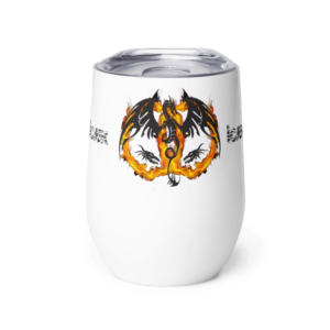 ICJUK Custom Wine Tumbler Eternal Dragon