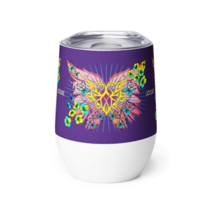 ICJUK Custom Wine Tumbler Summers Here