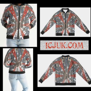 Exclusive ICJUK Classic Musicfest Custom made Women’s Bomber Jacket