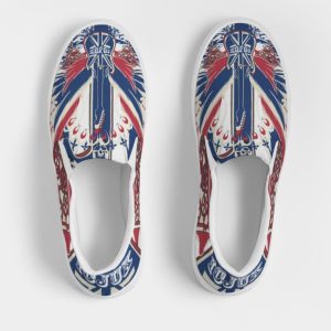 ICJUK Guitar Wings Women’s Slip-On Canvas Shoe
