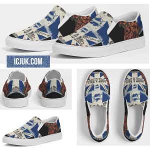Women’s Slip-On Canvas Shoe It’s Only Rock and Roll