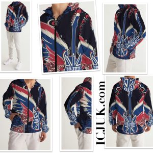 ICJUK Exclusive lightweight Windbreaker Guitar Wings