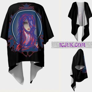ICJUK open style Kimono lightweight sheer cover up Flaire