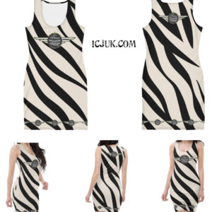 Exclusive Comfy soft Bodycon Dress Courage Strength Attitude