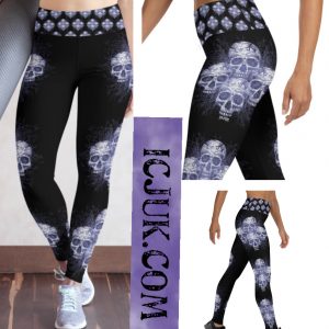 Exclusive Custom printed ICJUK Quadskulls Leggings