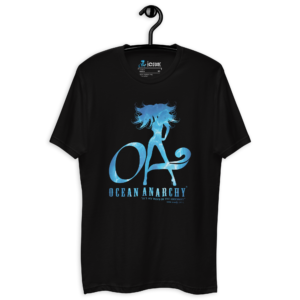 Electric Blue OA Beach Babe Unisex Crew Neck